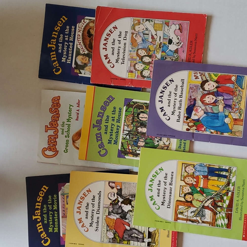 Cam Jansen Book Set - 8 Titles